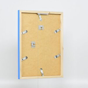 Marco de madera Top Cube 24x30 cm cristal Antireflex azul