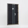 Efecto marco de madera maciza perfil 25 amarillo 24x30 cm cristal antirreflejos