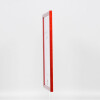 Efecto marco de madera perfil 89 rojo 24x30 cm cristal acrílico