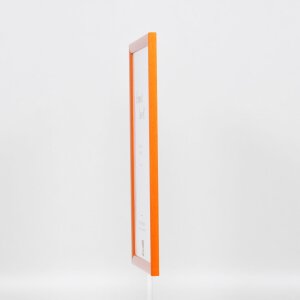 Efecto marco de madera perfil 89 salmón 24x30 cm cristal acrílico