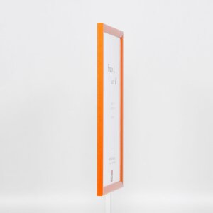 Efecto marco de madera perfil 89 salmón 24x30 cm cristal acrílico