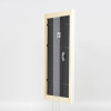 Efecto Madera Marco Barroco Perfil 37 blanco 24x30 cm Vidrio Museo