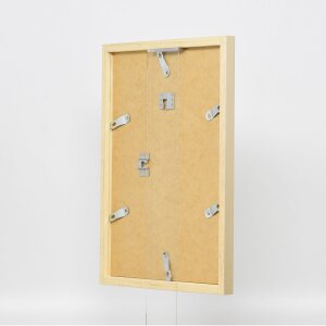 Marco de madera Top Cube 25x30 cm dorado cristal normal