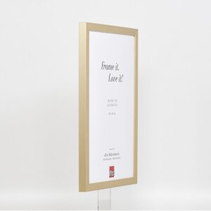 Marco de madera Top Cube 25x30 cm dorado cristal normal