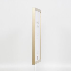 Marco de madera Top Cube 25x30 cm dorado cristal normal