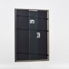 Efecto marco de madera perfil 23 azul 25x30 cm cristal antirreflejos