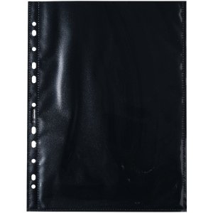 Fundas visibles de fotófano 20x30cm negro 10 fundas