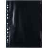 Fundas visibles de fotófano 20x30cm negro 10 fundas