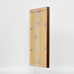 Marco de madera efecto palisandro Top N 25x30 cm cristal de museo