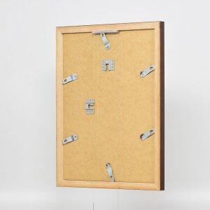 Marco de madera efecto palisandro Top N 25x30 cm cristal de museo
