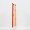 Marco de madera Top Cube 25x35 cm rojo cristal normal