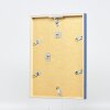 Efecto marco de madera perfil 35 azul 25x35 cm cristal normal