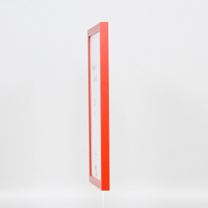 Marco de madera Top Cube 25x35 cm cristal rojo antirreflejos
