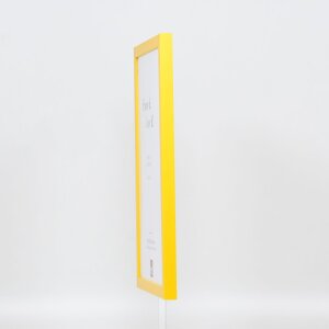 Marco de madera Top Cube 25x35 cm cristal acrílico amarillo