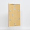 Efecto marco de madera perfil 35 marrón claro 25x35 cm cristal normal + separador
