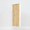 Efecto marco de madera perfil 35 blanco 25x35 cm cristal normal + separador