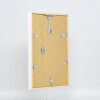 Efecto marco de madera perfil 35 blanco 25x35 cm cristal normal + separador