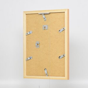 Marco de madera efecto Top N abedul 25x35 cm cristal de museo