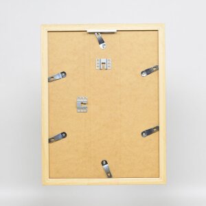 Marco de madera efecto Top N abedul 25x35 cm cristal de museo