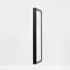 Efecto marco de madera perfil 35 negro 25x50 cm cristal normal