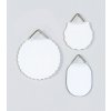 Colgador de cuadros 45mm soluble en agua engomado 6 uds.