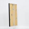 Efecto marco de madera perfil 33 negro 25x60 cm cristal normal