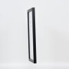 Efecto marco de madera perfil 33 negro 25x60 cm cristal normal
