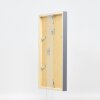 Efecto marco de madera perfil 35 antracita 25x60 cm cristal antirreflejo