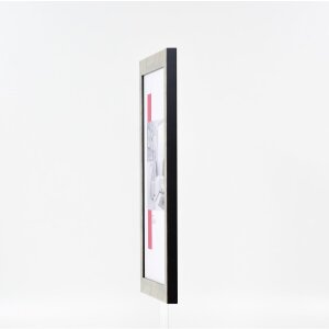 Efecto Marco 2310 plata antigua 25x60 cm cristal normal