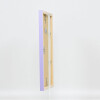 Marco de madera Top Cube 25x70 cm cristal lila antirreflejos
