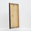 Marco efecto 2310 plata alto brillo 25x70 cm cristal normal