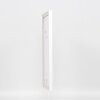 Marco efecto madera perfil 2070 cristal museo 25x70 cm blanco