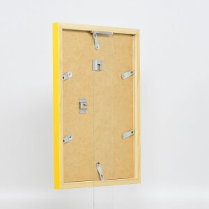 Marco de madera Top Cube 25x80 cm cristal acrílico amarillo