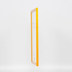 Efecto marco de madera perfil 89 marrón claro 25x80 cm cristal de museo