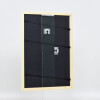Efecto marco de madera perfil 32 verde 25x80 cm cristal de museo