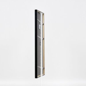 Efecto marco de madera perfil 23 azul 27x48 cm cristal antirreflejos