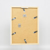 Marco de madera Top Cube 27x48 cm cristal blanco antirreflejo