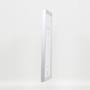 Marco de madera Top Cube 27x48 cm cristal plateado antirreflejo
