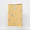 Marco de madera Top Cube 27x48 cm cristal plateado antirreflejo