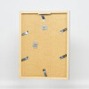 Marco de madera Top Cube 27x48 cm cristal plateado antirreflejo