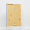 Marco de madera Top Cube 27x48 cm cristal plateado antirreflejo