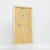 Marco de madera Top Cube 27x48 cm cristal plateado antirreflejo