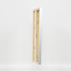 Marco de madera Top Cube 27x48 cm cristal plateado antirreflejo