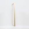 Marco de madera Top Cube 27x48 cm cristal dorado antirreflejos