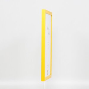 Marco de madera Top Cube 27x48 cm cristal acrílico amarillo
