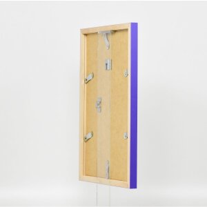 Marco de madera Top Cube 27x48 cm cristal acrílico violeta