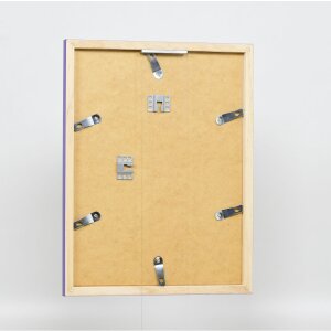 Marco de madera Top Cube 27x48 cm cristal acrílico violeta
