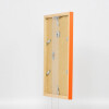 Marco de madera Top Cube 27x48 cm naranja cristal de museo