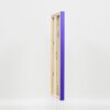 Marco de madera Top Cube 27x48 cm cristal de museo morado