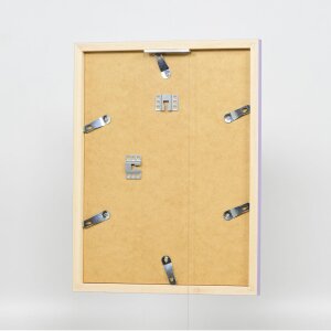 Marco de madera Top Cube 27x48 cm lila cristal de museo